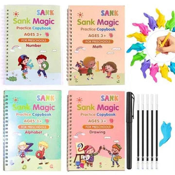 "Magic Sank Reusable Drawing Book – Water Painting & Learning Fun"