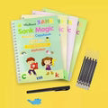 "Magic Sank Reusable Drawing Book – Water Painting & Learning Fun"